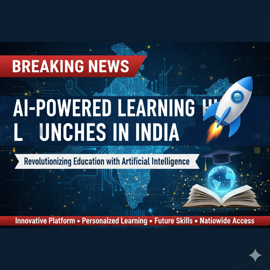 Breaking News: AI-Powered Learning Hub Launches in India 🚀